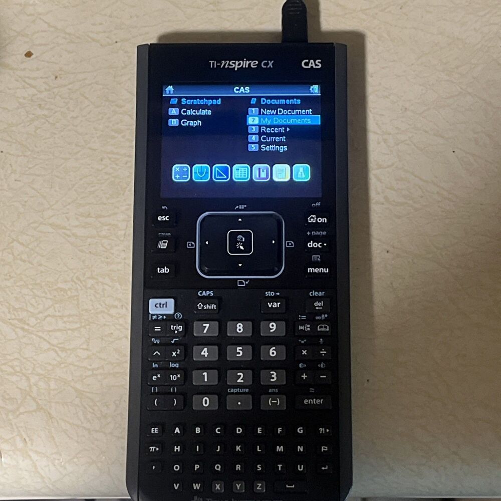 TI Nspire CX CAS Color Graphing Calculator with Software Software